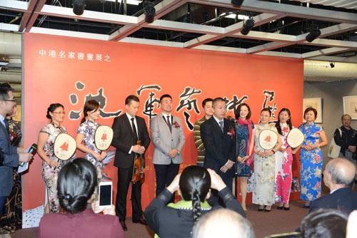 用艺术唤醒良知_《沈军艺术展》在香港隆重举办 用艺术唤醒良知_《沈军艺术展》在香港隆重举办