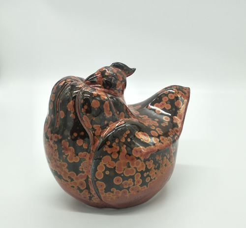 景德镇青年陶艺家马安晖铁红金圈釉作品欣赏 景德镇青年陶艺家马安晖铁红金圈釉作品欣赏