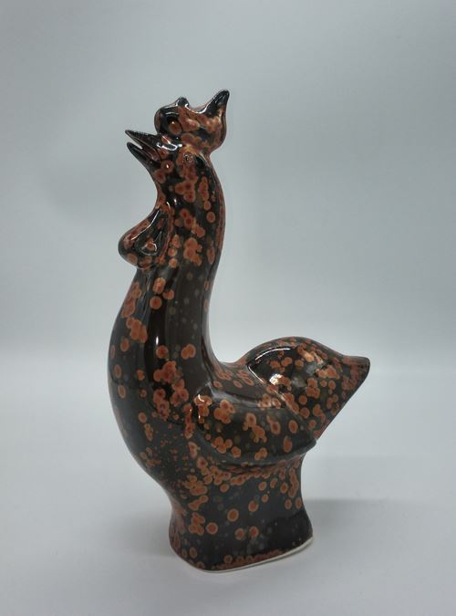 景德镇青年陶艺家马安晖铁红金圈釉作品欣赏 景德镇青年陶艺家马安晖铁红金圈釉作品欣赏