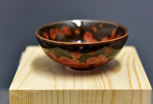 唐山陶瓷研究院铁红金圈结晶釉 唐山陶瓷研究院铁红金圈结晶釉