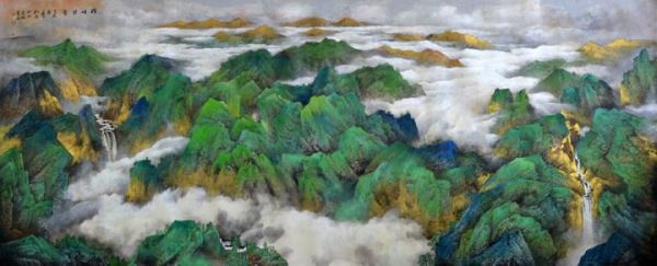 广州武剑飞重彩艺术馆开幕 广州武剑飞重彩艺术馆开幕