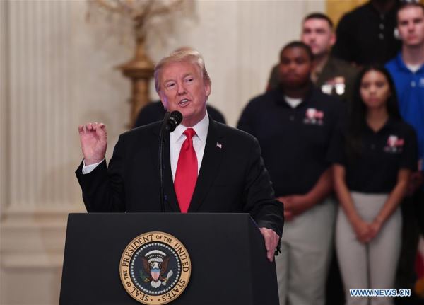 U.S. President Donald Trump. [File photo: Xinhua]