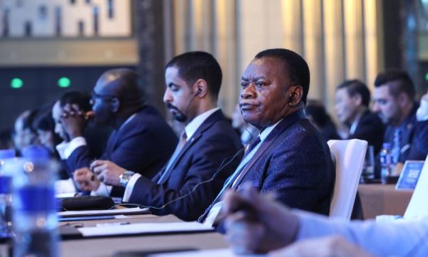 Foreign guests attend the opening ceremony of the 21st Century Maritime Silk Road China International Communication Forum in Zhuhai, Guangdong Province, September 19, 2018. [Photo: China Plus/Li Jin]