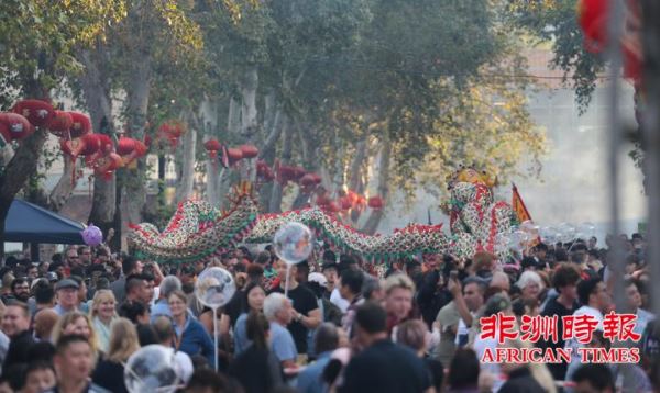 万人齐聚南非约堡唐人街共庆猪年新春佳节(视图) 万人齐聚南非约堡唐人街共庆猪年新春佳节(视图)