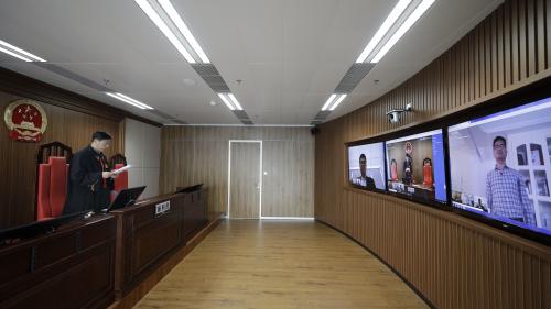 中国法院上半年审结一审刑事案件50.3万件