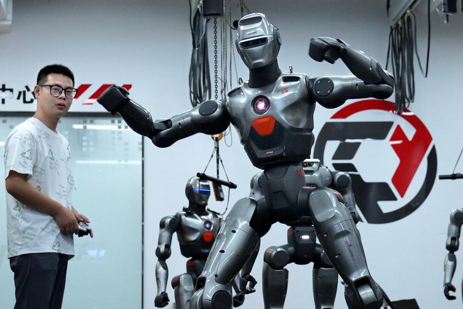 New battery innovation boosts humanoid robot performance in China